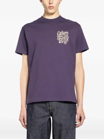 Carhartt WIP Commuting Tales T-shirt - Purple
