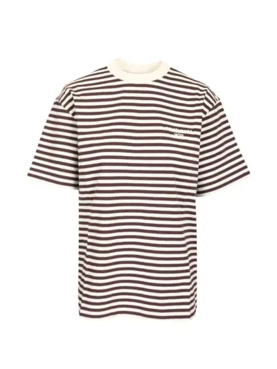 Carhartt WIP Ezra striped T-shirt - Brown