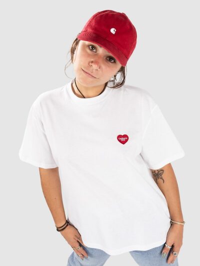 Carhartt WIP Heart Patch T-Shirt red