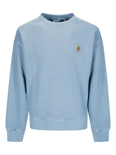 Carhartt WIP Nelson logo-patch sweatshirt - Blue