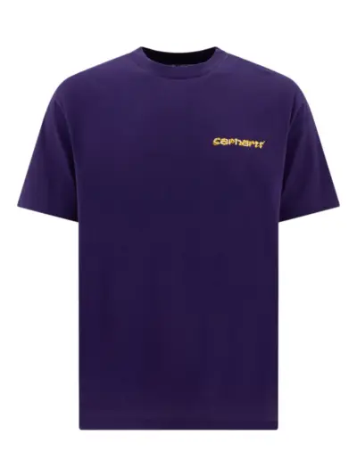 Carhartt WIP Noodle Soup graphic-print T-shirt - Purple