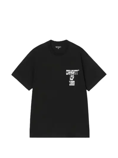 Carhartt WIP S/S Blocks printed T-shirt - Black