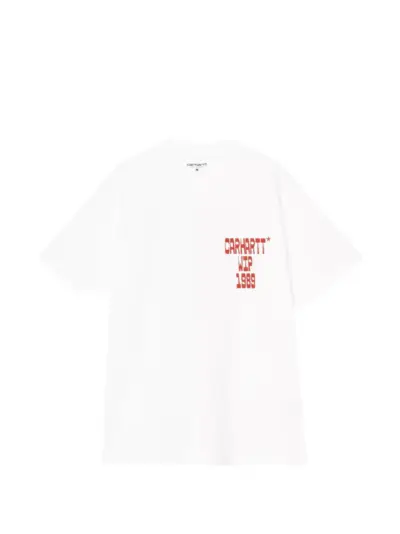 Carhartt WIP S/S Blocks printed T-shirt - White