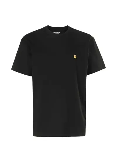 Carhartt WIP SS Chase embroidered-logo T-shirt - Black