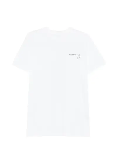 Carhartt WIP S/S Garble printed T-shirt - White