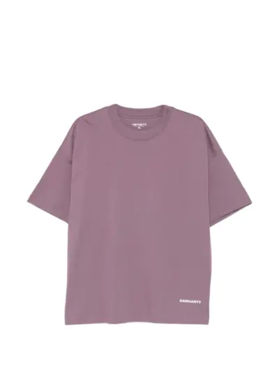 Carhartt WIP S/S Link Script short-sleeve T-shirt - Purple