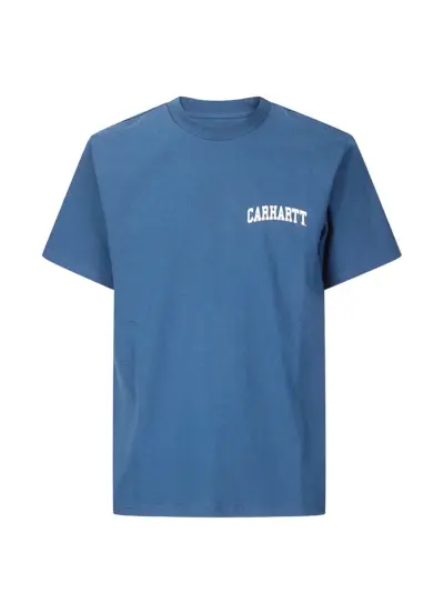 Carhartt WIP S/S University logo-print crew-neck T-shirt - Blue
