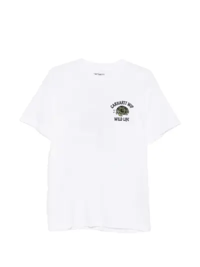 Carhartt WIP S/S Wild Life graphic-print T-shirt - White