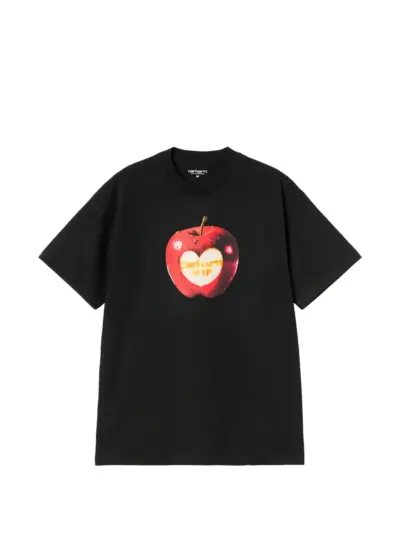 Carhartt WIP Spoiled short-sleeved cotton T-shirt - Black