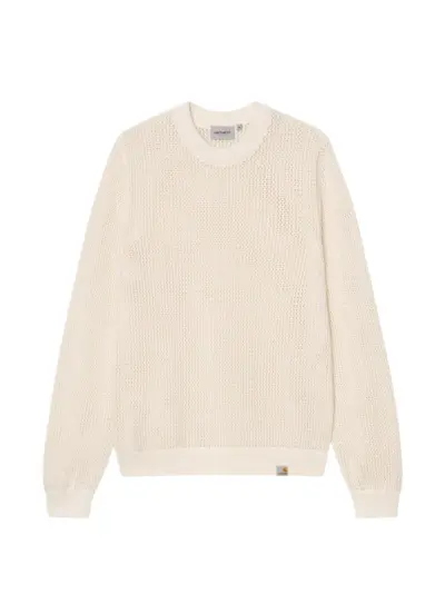 Carhartt WIP Stockton open-knit sweatshirt - Neutrals