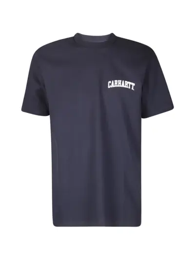Carhartt WIP University Script crew neck writing T-shirt - Blue
