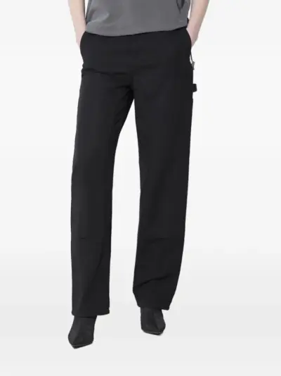 Carhartt WIP W' Pierce Double Knee cotton trousers - Black