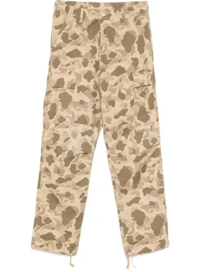 Carhartt WIP camouflage-print trousers - Neutrals