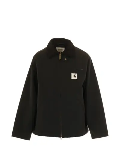 Carhartt WIP corduroy collar jacket - Black