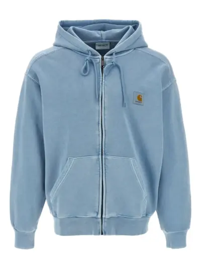 Carhartt WIP cotton zip-up hoodie - Blue