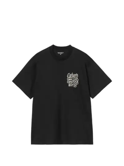 Carhartt WIP graphic-print round-neck T-shirt - Black