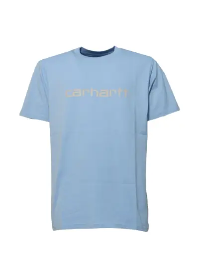 Carhartt WIP logo T-shirt - Blue