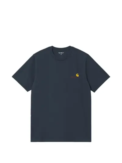 Carhartt WIP logo-detail T-shirt - Blue