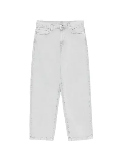 Carhartt WIP logo-detail jeans - Grey