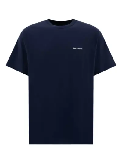 Carhartt WIP logo-embroidered T-shirt - Blue