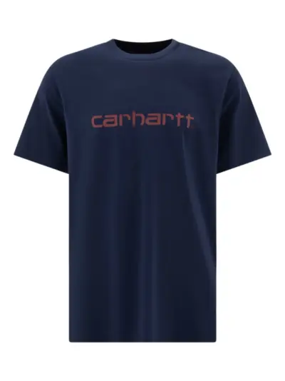 Carhartt WIP logo-print T-shirt - Blue