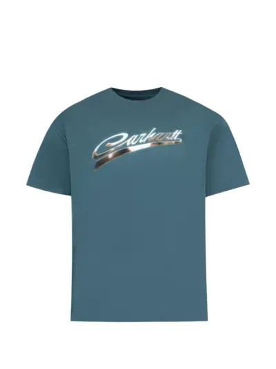 Carhartt WIP logo-print T-shirt - Blue