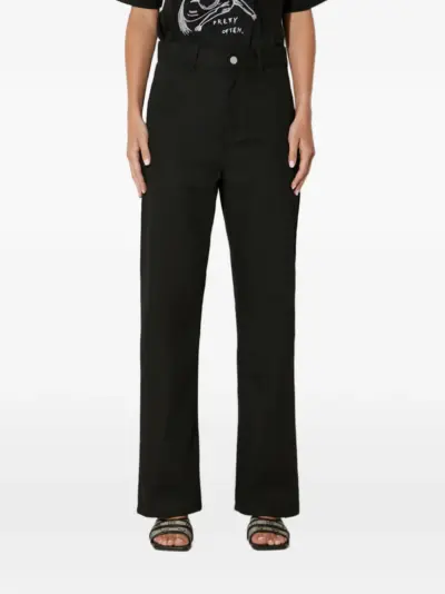 Carhartt WIP logo trousers - Black