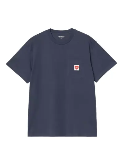 Carhartt WIP patch-pocket cotton T-shirt - Blue