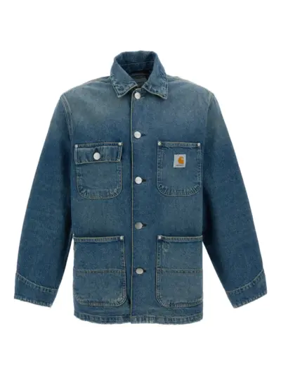 Carhartt WIP patch-pocket denim jacket - Blue