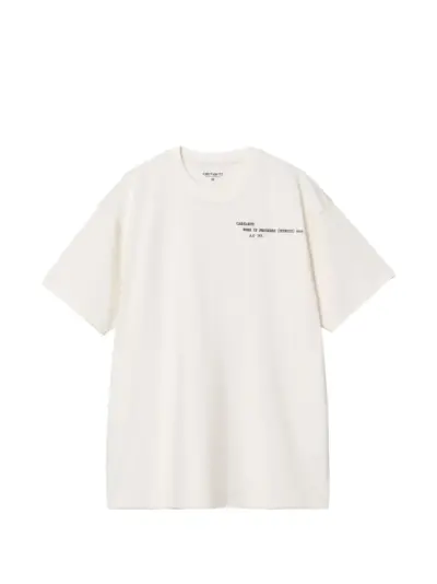 Carhartt WIP short-sleeve printed T-shirt - Neutrals