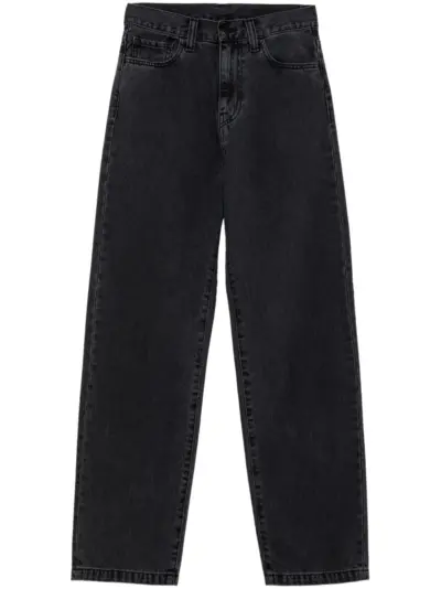 Carhartt WIP straight-leg cotton jeans - Black