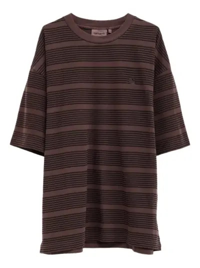 Carhartt WIP striped T-shirt - Brown