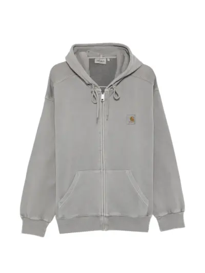 Carhartt WIP zip-fastening hooded sweatshirt - Grey