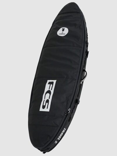 FCS Travel 2 Fun 7'6 Surfboard Bag grey