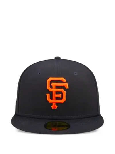 NEW ERA CAP embossed-detail hat - Black