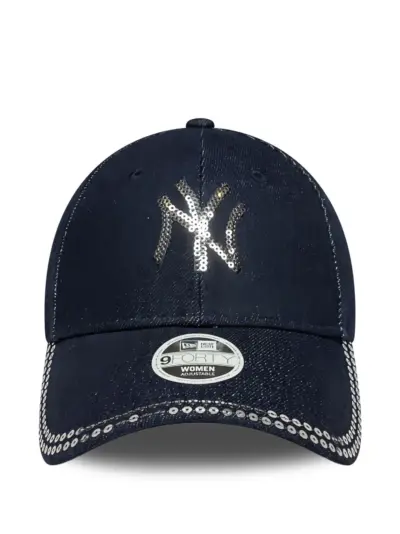 NEW ERA CAP sequin-embellished hat - Blue