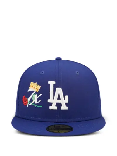NEW ERA CAP x MLB Los Angeles Dodgers Crown 7X Champs 59FIFTY fitted hat - Blue