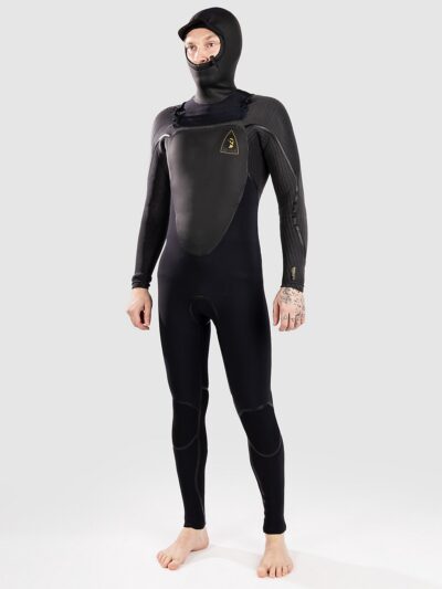 O'Neill Mutant Legend 5/4 Chest Zip Hooded Wetsuit temperedsteel