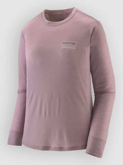 Patagonia Cap Cool Merino Blend Graphic Longsleeve Lyc quiet vlt