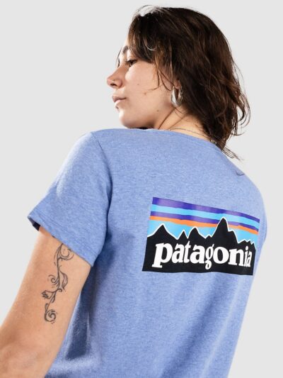 Patagonia P-6 Logo Responsibili T-Shirt abundant blue
