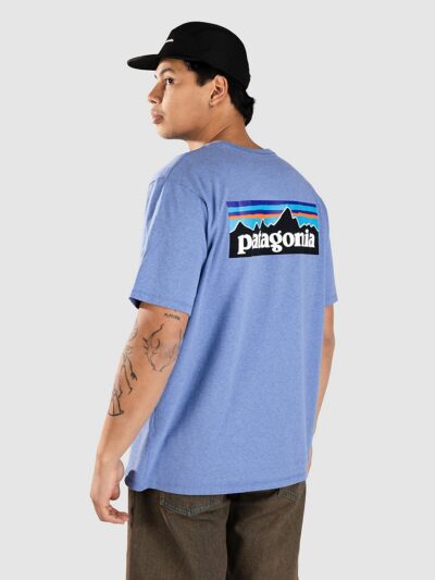 Patagonia P-6 Logo Responsibili T-Shirt abundant blue