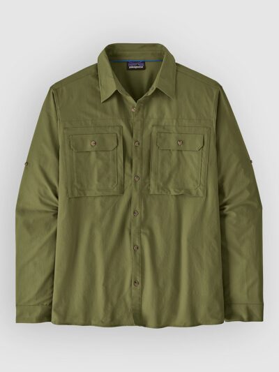 Patagonia Self Guided Sun Shirt caper green