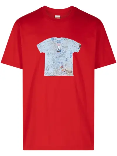 Supreme 30th Anniversary First Tee T-shirt - Red