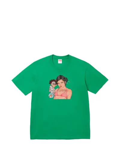 Supreme Angel crew-neck T-shirt - Green