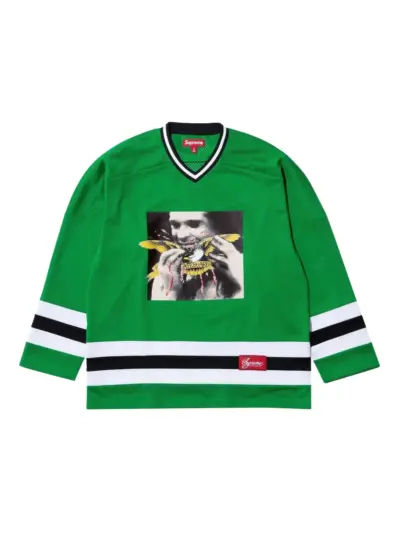 Supreme Antihero Ozzy hockey jersey - Green