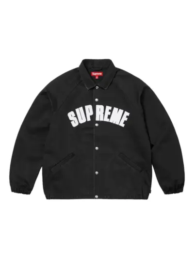 Supreme Arc denim coaches jacket - Black