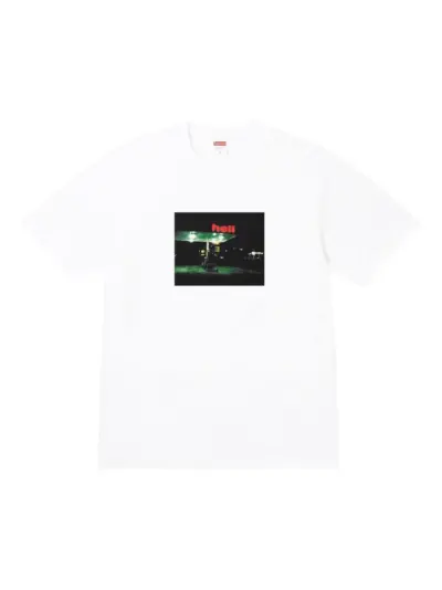 Supreme Hell graphic T-shirt - White