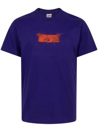 Supreme Ralph Steadman Box Logo T-shirt - Purple