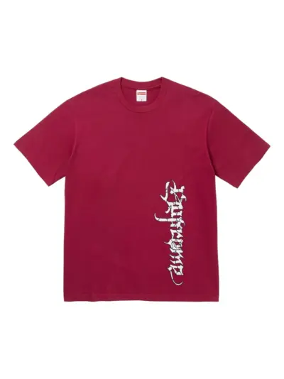 Supreme Satan graphic T-shirt - Red