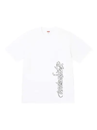 Supreme Satan graphic T-shirt - White
